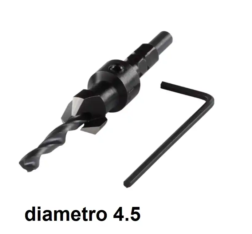 Beste Prijs Svasatore con punta per trapano diametro 4.5 Wolf 2499000 21489