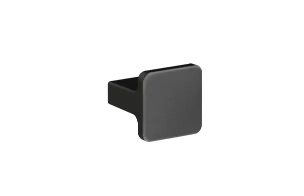 Pomolo quadro per mobile Nero antracite Mital 220 29538 Shop Nu