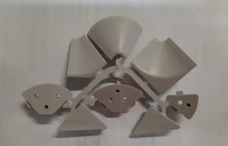 Superprijs Accessori per alzatina da 8 pz grigio 26623