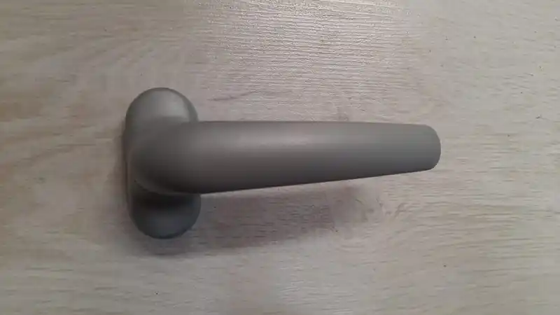 Maniglia per infissi in alluminio coppia Grigio 17537 grigio Finale Uitverkoop