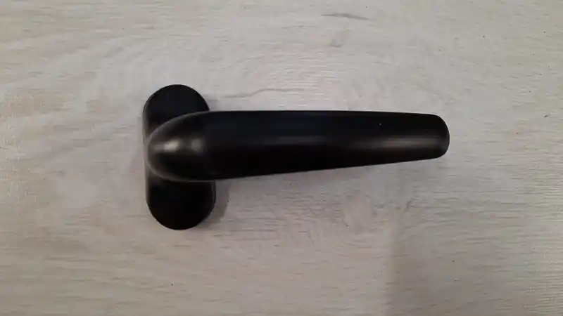 Maniglia per infissi in alluminio coppia Nero 17537 nero Merkproduct