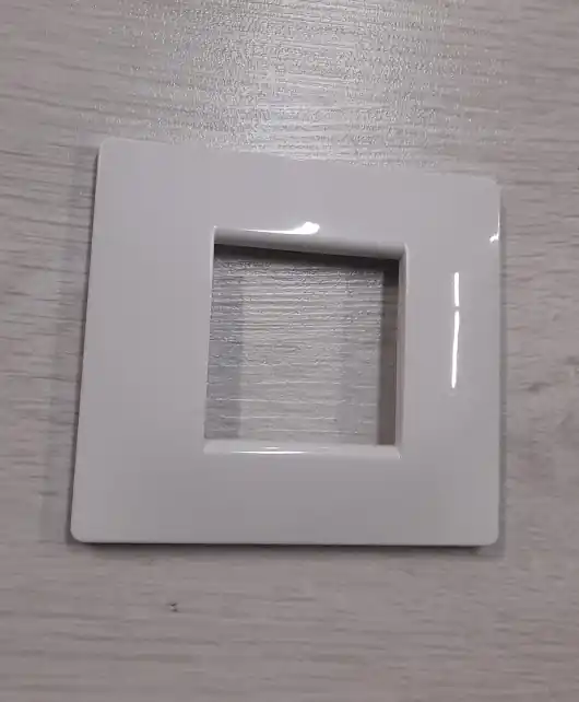 Gereduceerde Prijs Placca coprinterruttore a 2 posti Bianca quadra ECL2882WH 6400