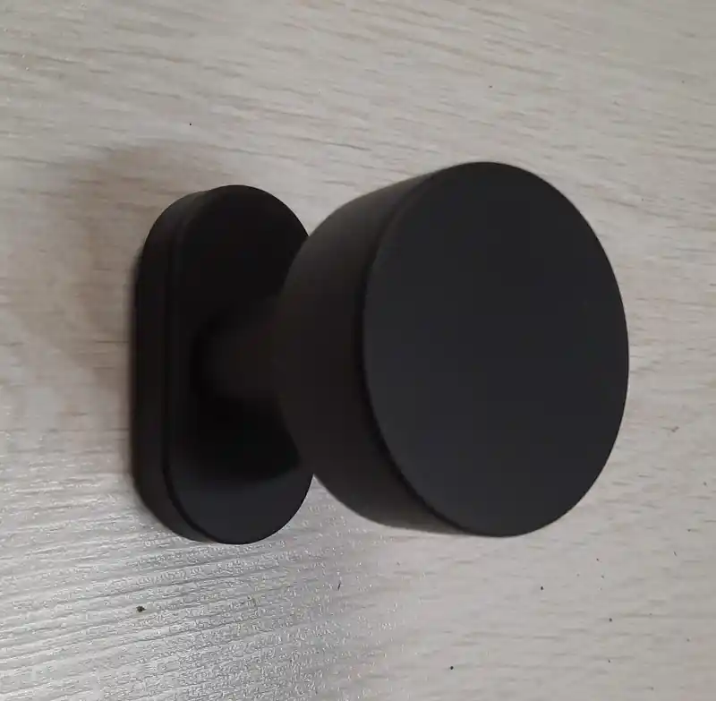 Beperkt Aanbod Pomolo Inox tondo NERO rosetta stretta 327.gk277.NO - FIMET 671