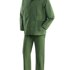 Beste Prijs Impermeabile / pluvio completo giacca e pantalone PVC Taglia L 19813 L