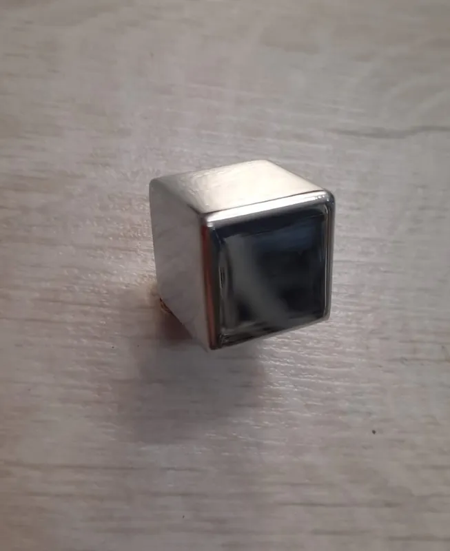 Voordeelprijs Pomolo cubo in zama per mobili cromo 340 Mital 28374