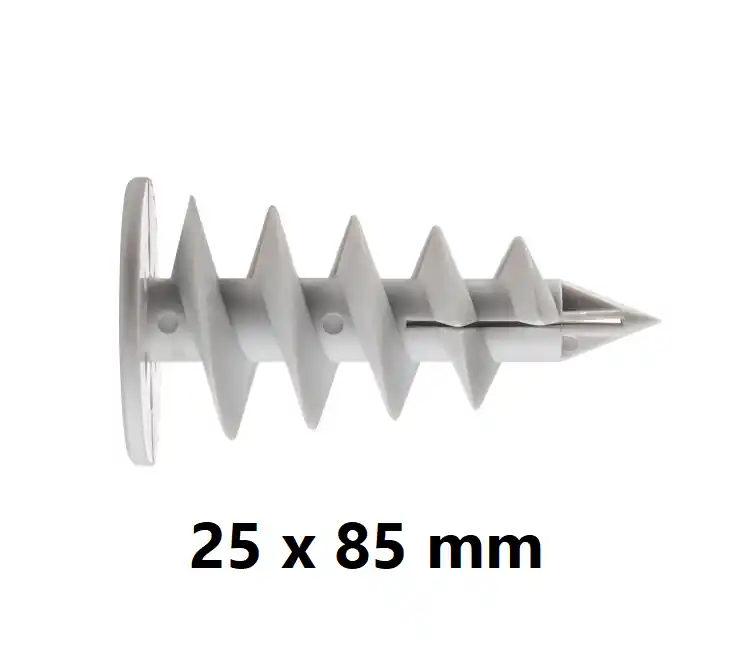 Hete Deal Tassello per cappotto / pannelli isolanti mis 25 x 85 mm Allfix 9993
