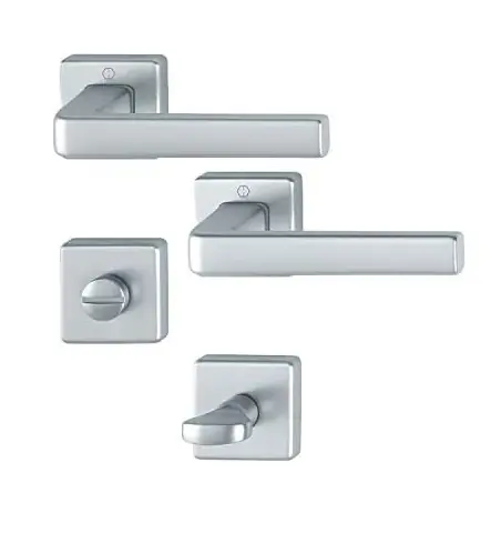 Maniglia Dublin WC con nottolino alluminio sat dublin wc Goedkoop