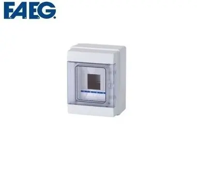 Laatste Kans Centralino da parete stagno con portello IP65 Faeg 24 moduli 29404m.1