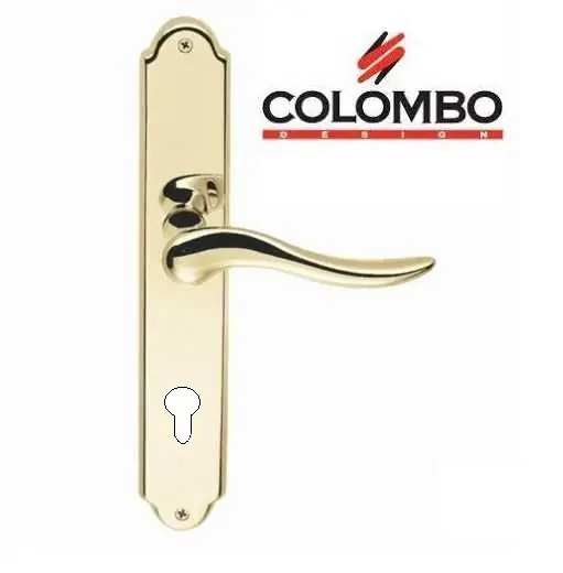 Lage Prijs Vendita Online Maniglia modello Peter con placca bronzata