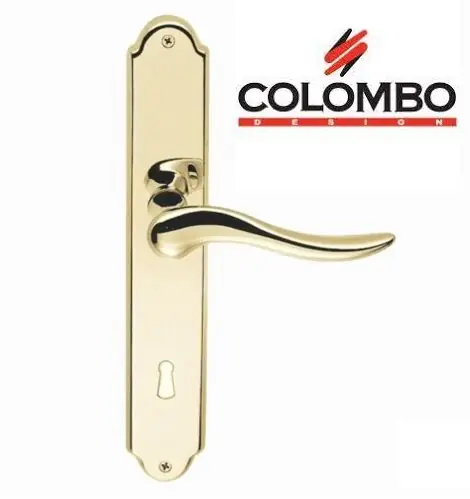 Merkproduct Vendita Online Maniglia modello Peter con placca bronzata