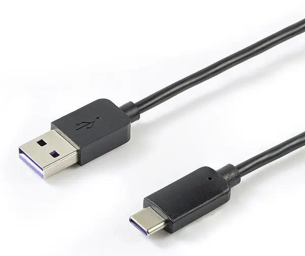 Cavo USB versione 2.0 da 100W, con connettori tipo A - C, lunghezza 1 mt. 29066 Koop Online