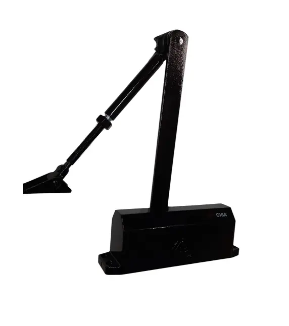 Chiudiporta aereo NERO con braccio Cisa 6047103.0.44 5223 nero Beste Prijs