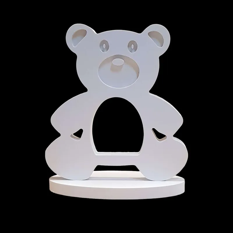 Veilige Betaling Telaio per Luminaria Sag. 163 H 260 x L 230 mm Orsetto con base sag 163 orsetto