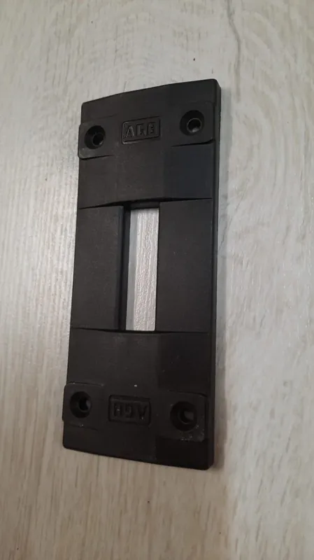 Contropiastra Nylon per serrature fasce 120x 50 x 5 mm AGB contropiastra nylon agb Lage Kosten