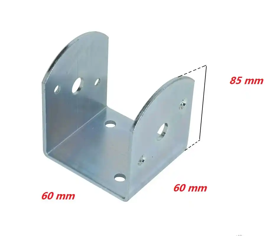 Populair Staffa per travi a U 85x70x85 art 8/1620 15053