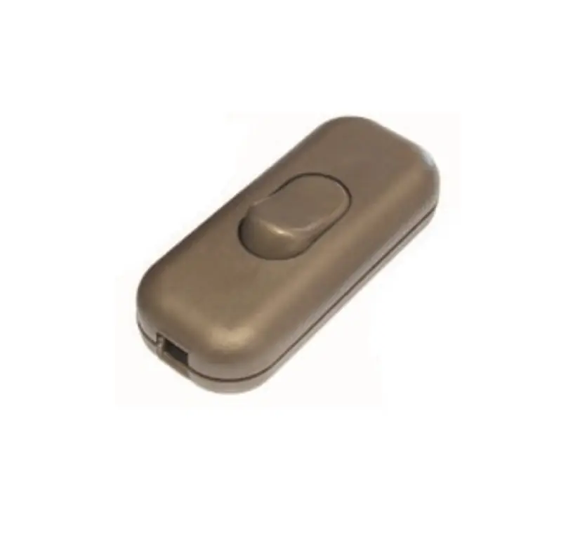 Koop Online Interruttore passafilo UNIPOLARE MARRONE passacavo 26972 marrone