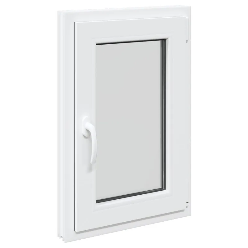 vidaXL Finestra per Soffitta RISOR 50 x 75 cm PVC e Vetro Bianco Must-Have
