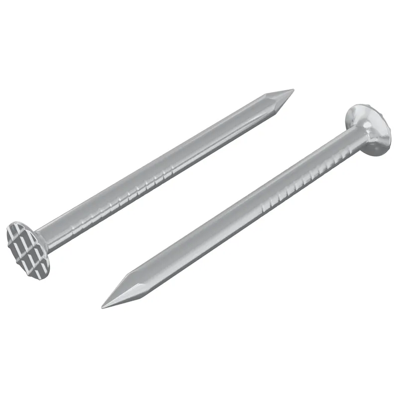 Actieprijs vidaXL Chiodi per Legno 2 pcs Argento Ø 3 x 15 mm Metallo