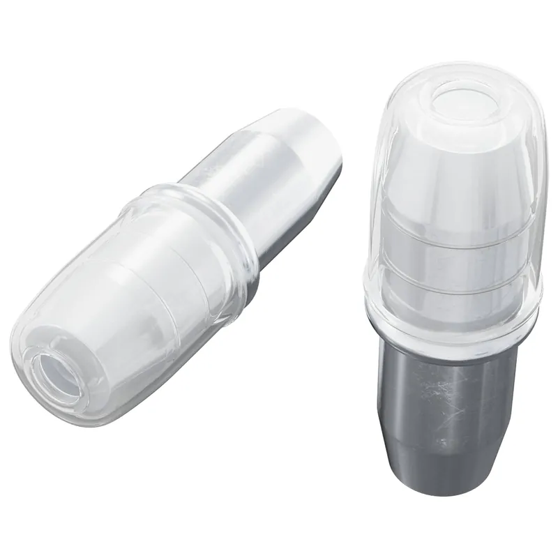 vidaXL Gancio per Mensola 2 pcs Argento 7 x 16 mm Ferro Alleen Vandaag
