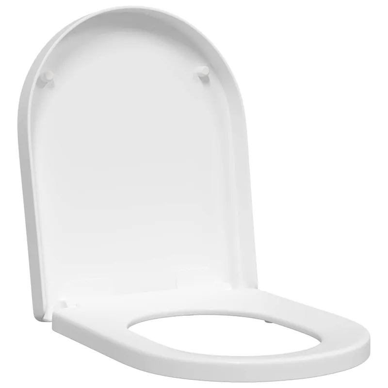 Direct Beschikbaar vidaXL Sedile del WC Bianco 48 x 36,5 x 4,5 cm Polipropilene