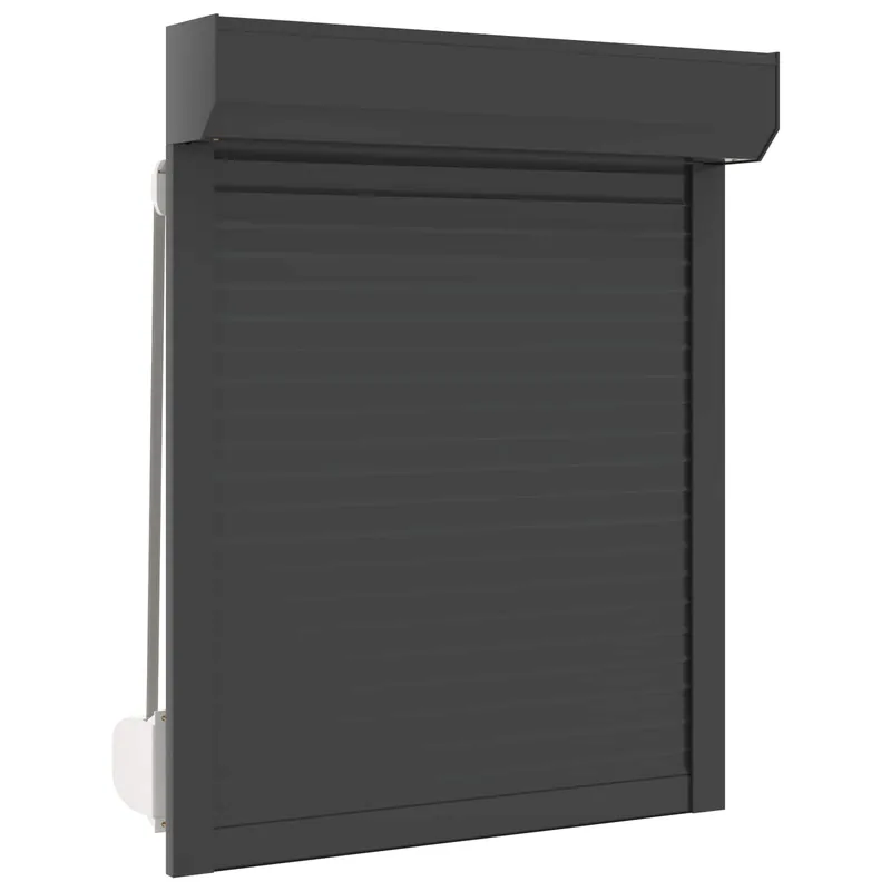 vidaXL Persiana a rullo Antracite 70 x 100 cm Alluminio e poliuretano Koop Online