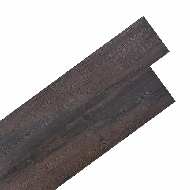 vidaXL Tavole per Pavimenti 36 pcs Marrone Scuro 5,02 m² PVC Betaalbaar