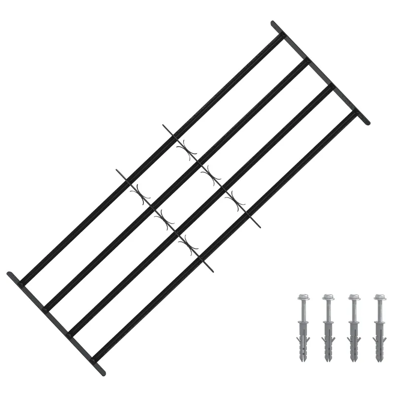 Uitverkoop vidaXL Griglia di sicurezza per finestre con 4 barre trasversali 3 pcs