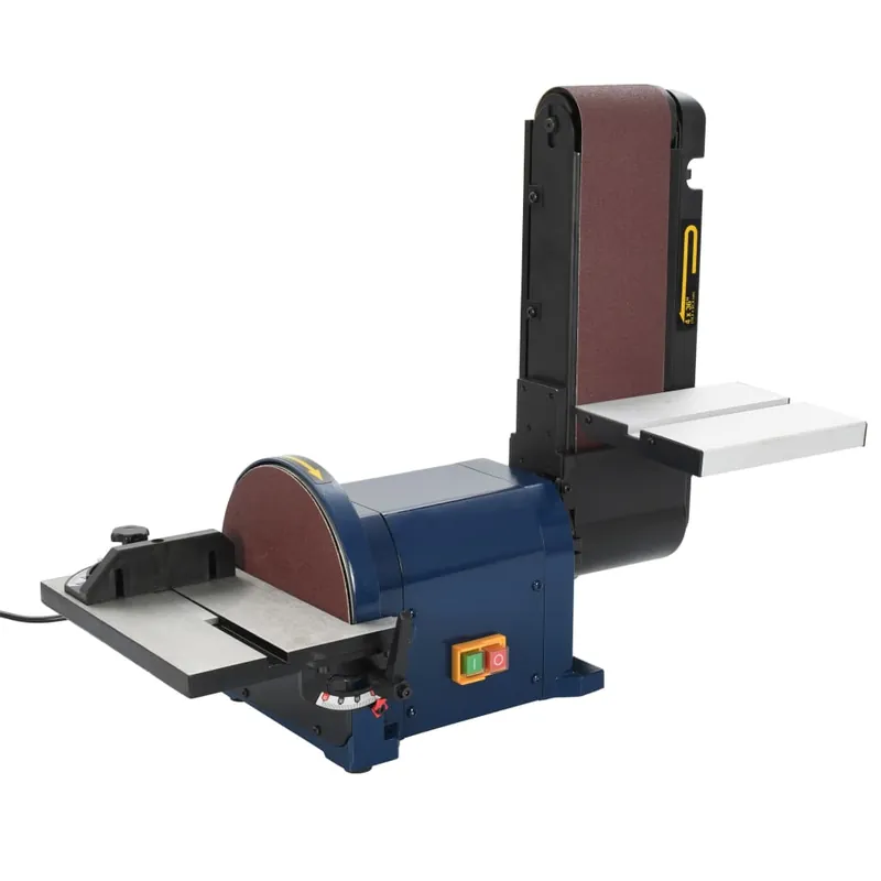 vidaXL Levigatrice a Nastro e a Disco Elettrica 500 W 200 mm Koop Online