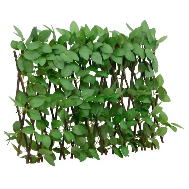 vidaXL Traliccio Edera Artificiale Espandibile Verde 180x30 cm Direct Verzonden