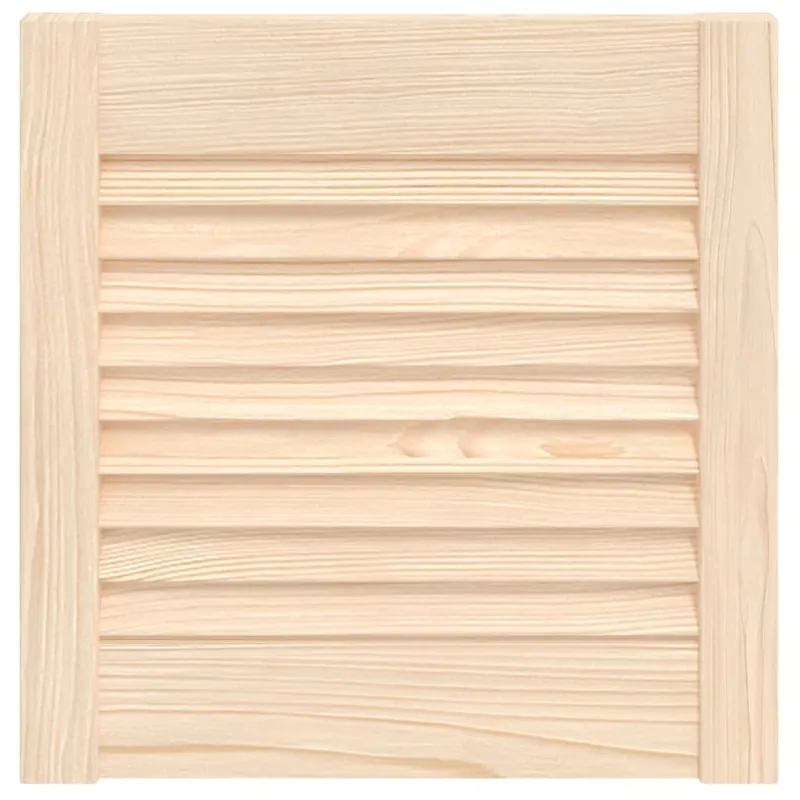 vidaXL Anta con Design a Lamelle 39,5x39,4 cm in Legno di Pino Direct Beschikbaar