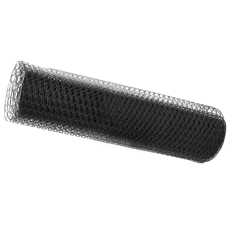 Tijdelijk Beschikbaar vidaXL Recinzione Esagonale Grigio 0,4 x 10 m PVC