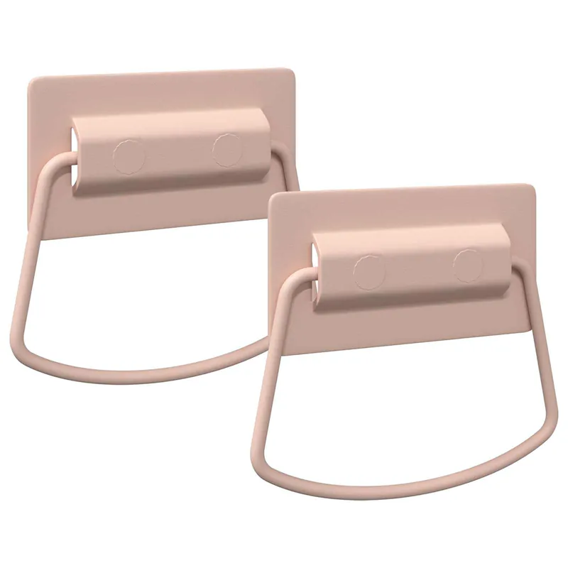 vidaXL Maniglie per Armadi 2 pcs Rosa 85 x 45 mm Metallo Op = Op