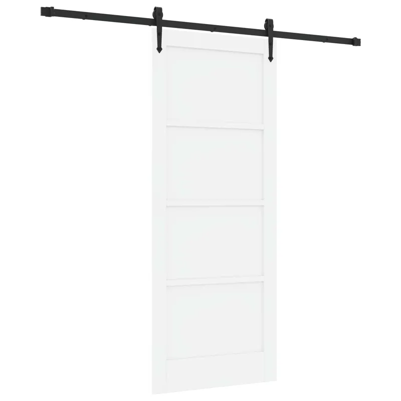 Flitsaanbieding vidaXL Porta scorrevole ORKDAL Bianco 83 x 202 cm