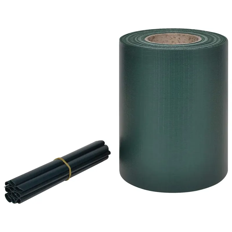 Snelle Levering vidaXL Recinzione Frangivento da Giardino PVC 70x0,19 m Verde