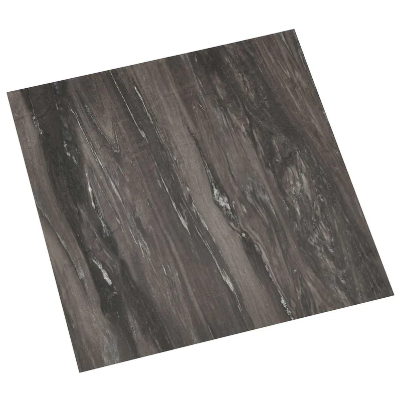 vidaXL Tavole per Pavimenti 55 pcs Grigio scuro 5,11 m² PVC Direct Beschikbaar