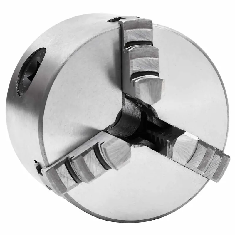 vidaXL Mandrino per Tornio a 3 Griffe Autocentrante 80 mm in Acciaio K11 80 Lage Prijs