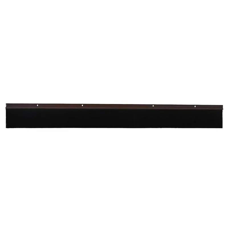 vidaXL Spazzole per porte a vite 2 pcs Marrone 100 cm Gereduceerde Prijs