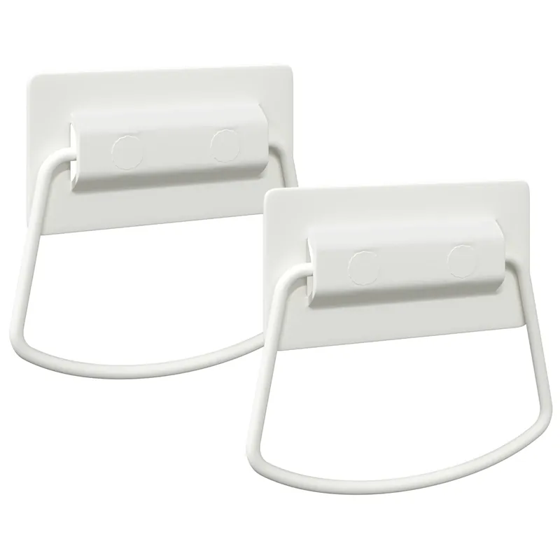 Koopje vidaXL Maniglie per Armadi 2 pcs Bianco 85 x 45 mm Metallo