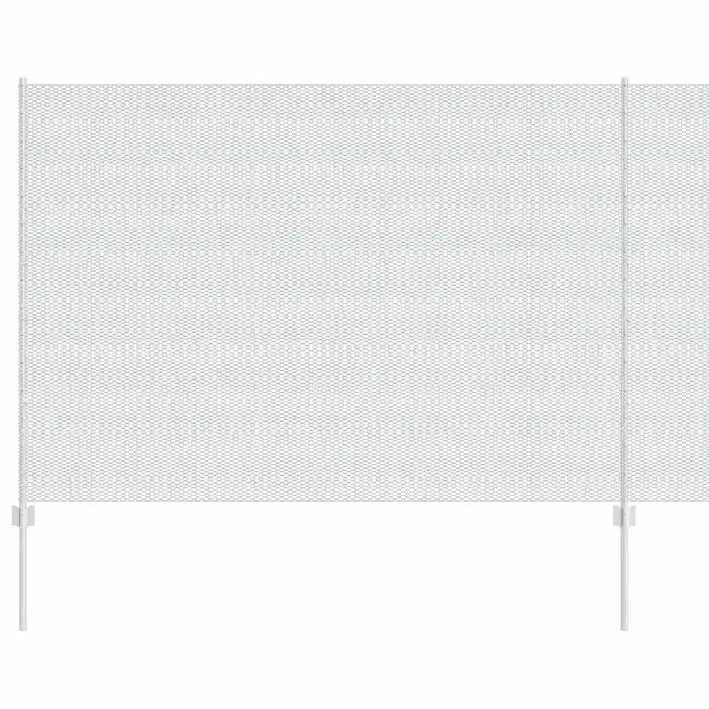 vidaXL Recinzione esagonale con palo 25 x 1,6 m Acciaio zincato Rete Beste Prijs