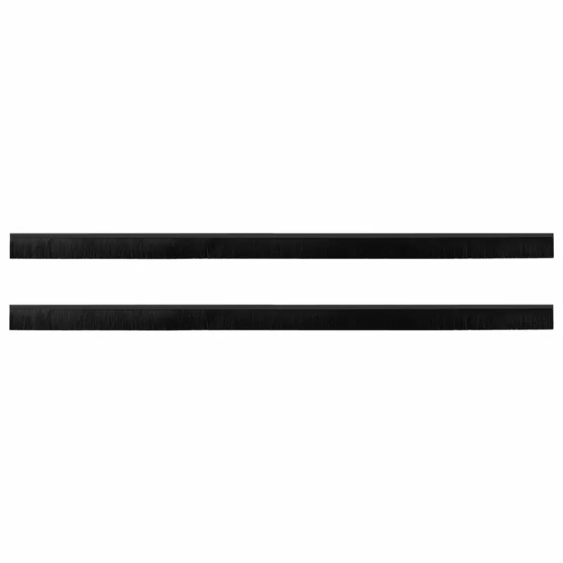 vidaXL Spazzole per porte autoadesive 2 pcs Nero 100 cm Betaalbaar