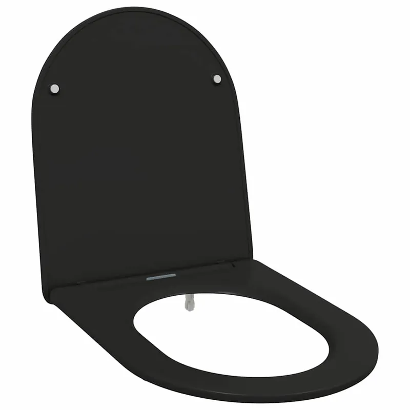 Voordeelprijs vidaXL Sedile del WC Nero 47 x 36 x 3,4 cm Duroplast