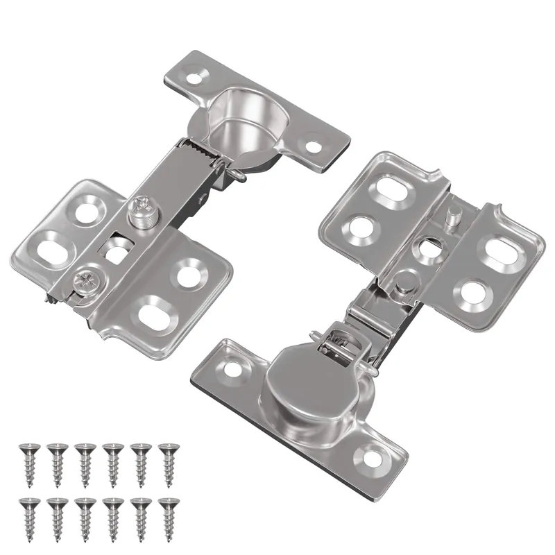 vidaXL Cerniera 2 pcs Nichel 85 x 52,5 x 9,5 mm Ferro Betrouwbaar