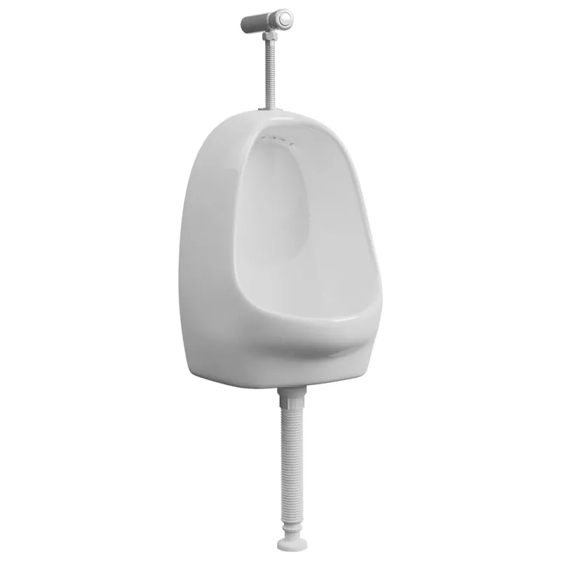 Beste Prijs vidaXL Orinatoio Sospeso con Sciacquone in Ceramica Bianco