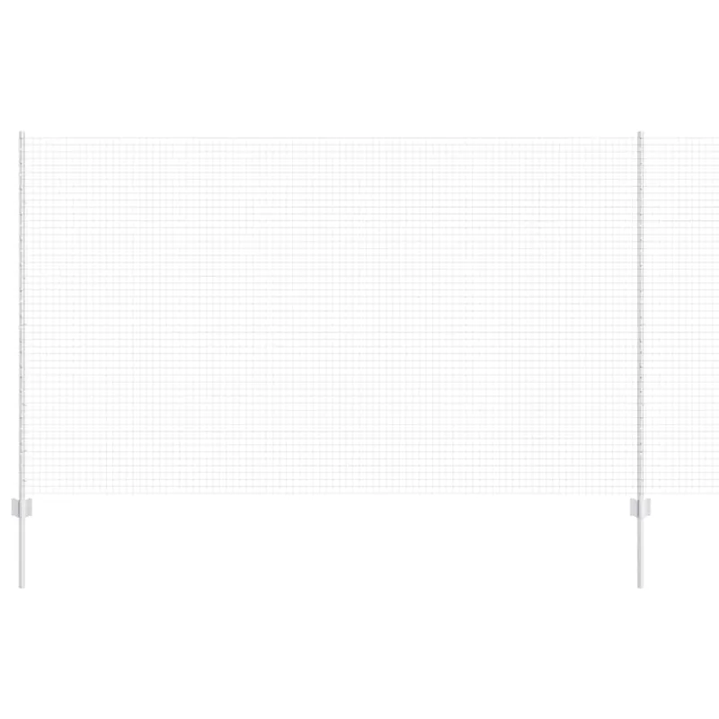 Aanbieding vidaXL Recinzione in rete saldata con pali 25 x 1,4 m Acciaio zincato