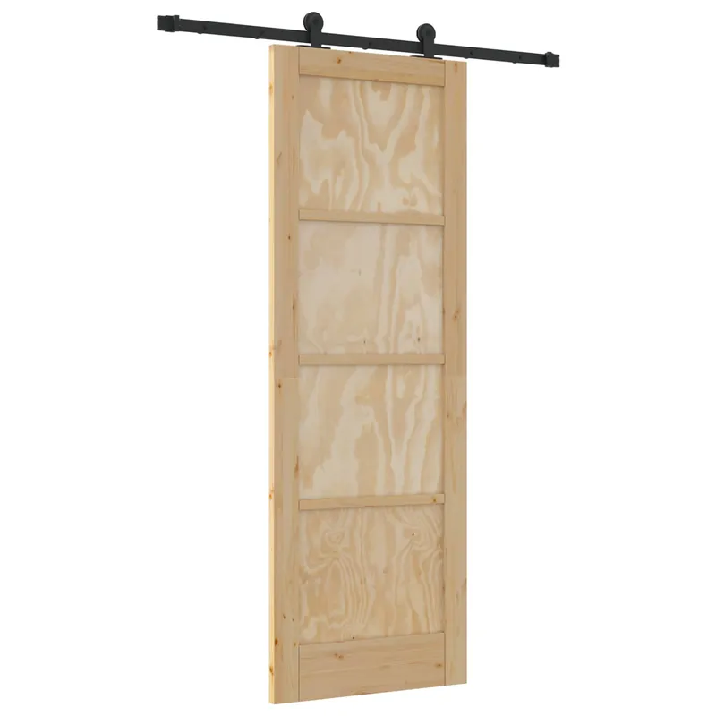 vidaXL Porta scorrevole ORKDAL Naturale 73,5 x 211 cm Speciale Aanbieding