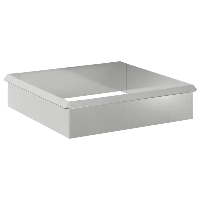 vidaXL Recinzioni per lumache 8 pcs Argento Acciaio zincato Meest Verkocht