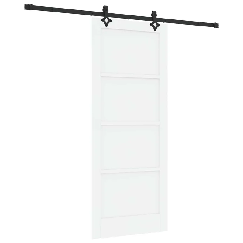 vidaXL Porta scorrevole ORKDAL Bianco 83 x 202 cm Hete Deal