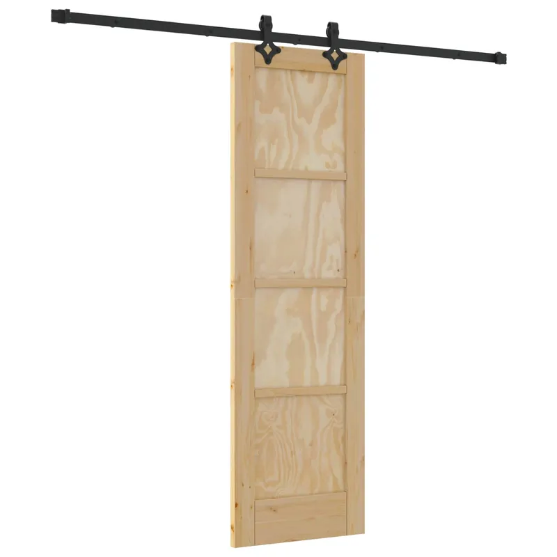vidaXL Porta scorrevole ORKDAL Naturale 61 x 198,5 cm Dagaanbieding