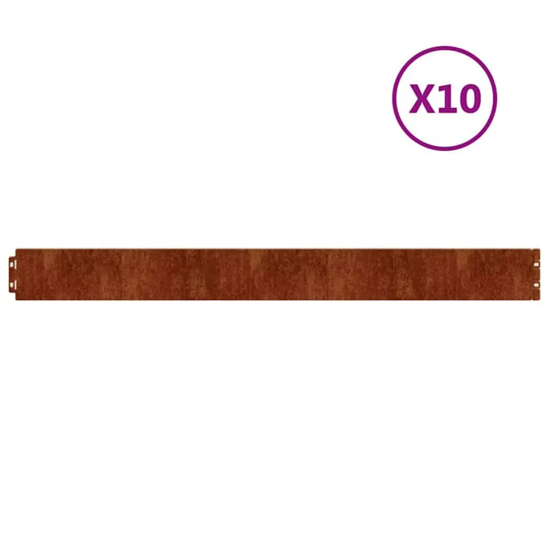 vidaXL Bordure per Prato 20 pz Bianchi Acciaio Laminato a Freddo Express Levering
