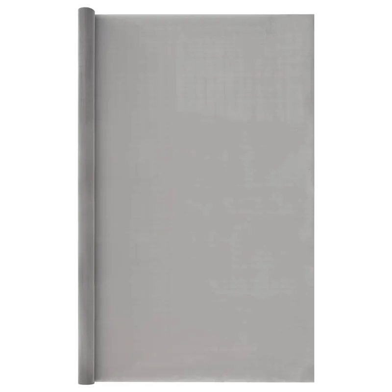 vidaXL Rete per schermatura 120 x 1000 cm 120 Mesh Argento Koopje